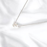 三顆珍珠純銀項鏈