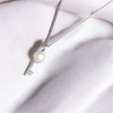 精緻鎖匙吊墜項鍊