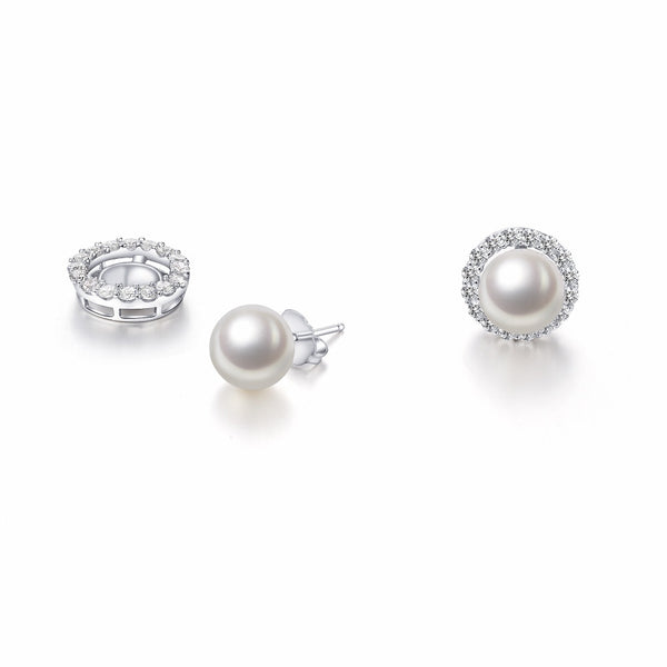Sterling Silver Freshwater Pearl Pendant - Luna Piena 悅緣珍珠專門店 - 1