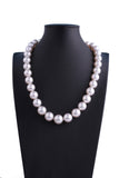 12.1-15.1mm White South Sea Pearl Necklace - Luna Piena 悅緣珍珠專門店