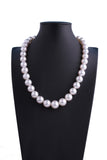 11.0-14.9mm White South Sea Pearl Necklace - Luna Piena 悅緣珍珠專門店