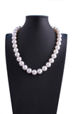 11.1-13.8mm White South Sea Pearl Necklace - Luna Piena 悅緣珍珠專門店