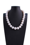 12.9-17.9mm White South Sea Pearl Necklace - Luna Piena 悅緣珍珠專門店