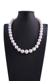 11.0-15.3mm White South Sea Pearl Necklace - Luna Piena 悅緣珍珠專門店