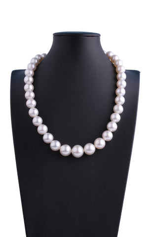 11.0-15.3mm White South Sea Pearl Necklace
