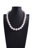 11.2-14.6mm White South Sea Pearl Necklace - Luna Piena 悅緣珍珠專門店