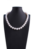 10.6-13.0mm White South Sea Pearl Necklace - Luna Piena 悅緣珍珠專門店