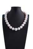 14.3-18.6mm White South Sea Pearl Necklace - Luna Piena 悅緣珍珠專門店