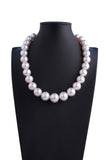 13.0-17.2mm White South Sea Pearl Necklace - Luna Piena 悅緣珍珠專門店