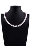 8.5-9.5mm Round Shape White Color Freshwater Pearl Necklace - Luna Piena 悅緣珍珠專門店
