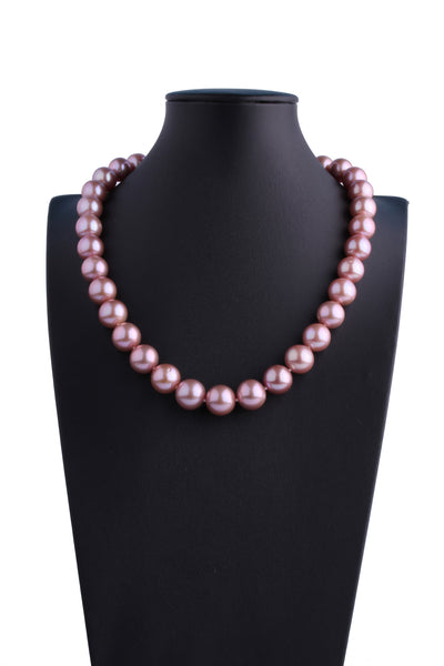 AA Grade 11.5-13.5mm Freshwater Edison Pearl Necklace - Luna Piena 悅緣珍珠專門店