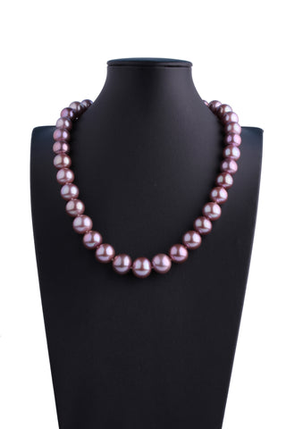 AAAA Grade 11.5-14.4mm Freshwater Edison Pearl Necklace