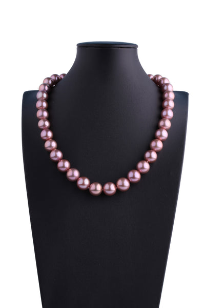 AAAA Grade 11.5-13.5mm Freshwater Edison Pearl Necklace - Luna Piena 悅緣珍珠專門店