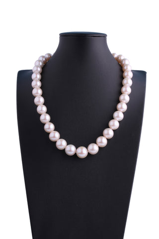 AAAA Grade 11.5-14.3mm Freshwater Edison Pearl Necklace