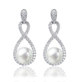 Fresh Water Pearl Wedding Earrings - Luna Piena 悅緣珍珠專門店