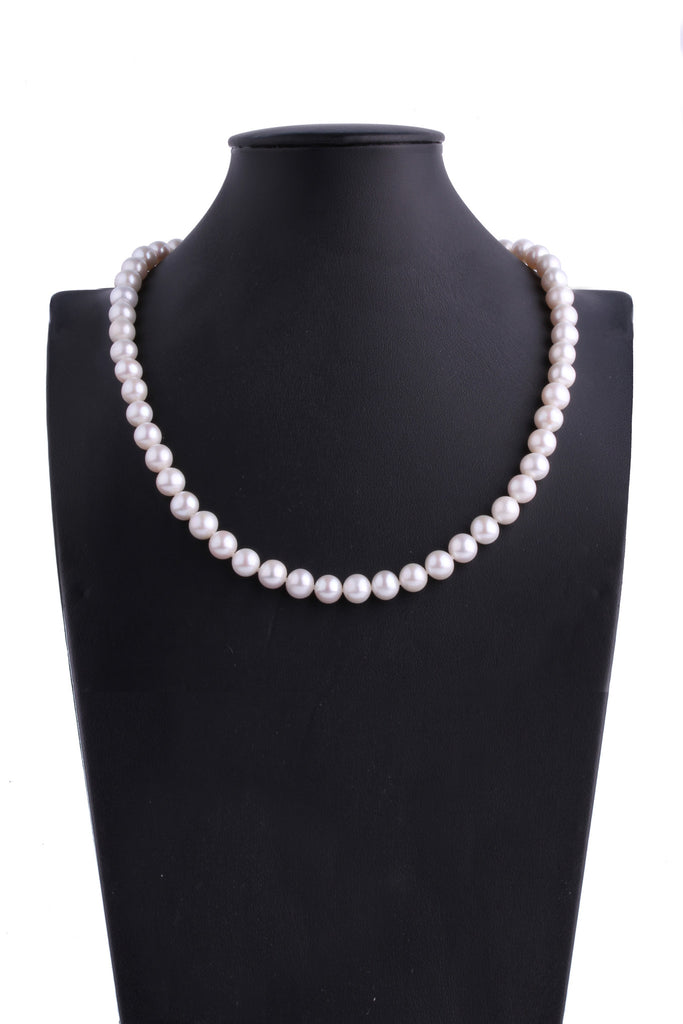 7.5-8mm Round Pearl Necklace - Luna Piena 悅緣珍珠專門店