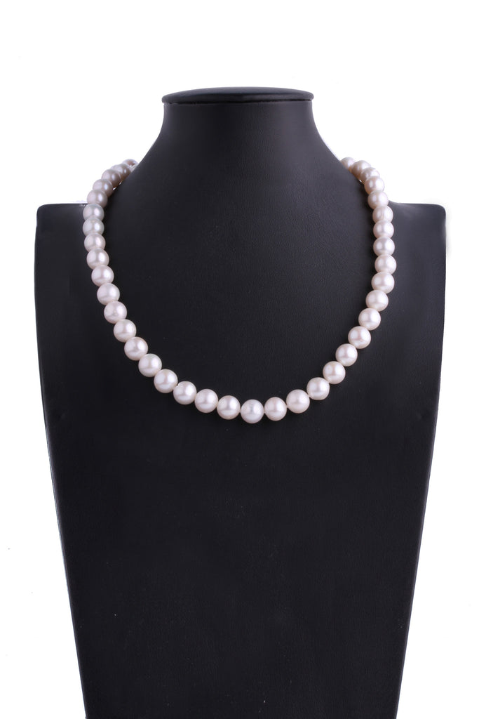 8.5-9mm Round Pearl Necklace - Luna Piena 悅緣珍珠專門店