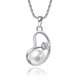 Freshwater Pearl Sterling Silver Pendant - Luna Piena 悅緣珍珠專門店