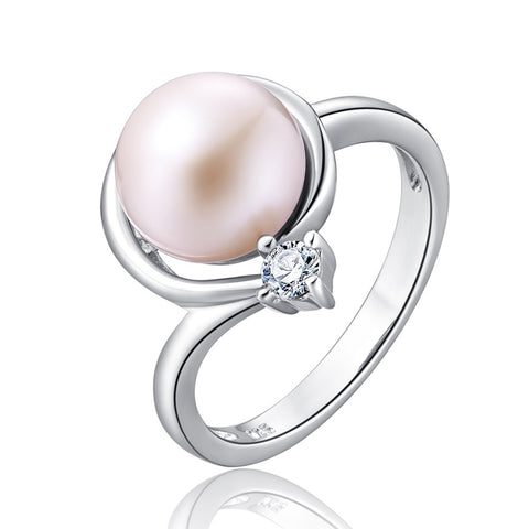 Freshwater Pearl Sterling Silver Ring