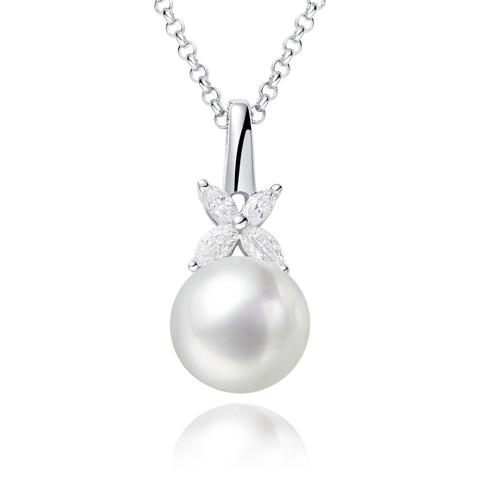 Freshwater Pearl Sterling Silver Pendant