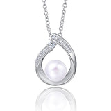 Freshwater Pearl Sterling Silver Pendant - Luna Piena 悅緣珍珠專門店