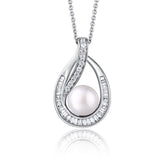 Freshwater Pearl Sterling Silver Pendant - Luna Piena 悅緣珍珠專門店