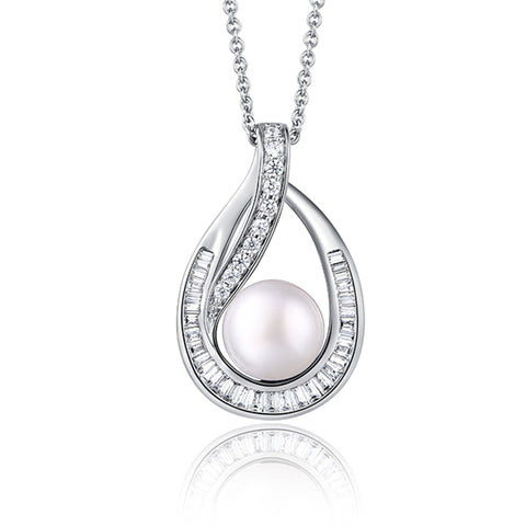 Freshwater Pearl Sterling Silver Pendant