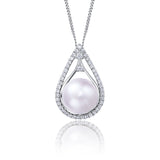 Freshwater Pearl Sterling Silver Pendant - Luna Piena 悅緣珍珠專門店