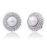 Freshwater Pearl Sterling Silver Earrings - Luna Piena 悅緣珍珠專門店