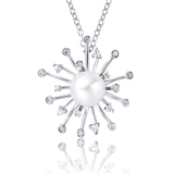 Sterling Silver Freshwater Pearl Pendant - Luna Piena 悅緣珍珠專門店