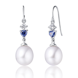 Freshwater Pearl Sterling Silver Earrings - Luna Piena 悅緣珍珠專門店