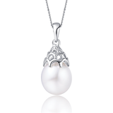 Freshwater Pearl Sterling Silver Pendant - Luna Piena 悅緣珍珠專門店